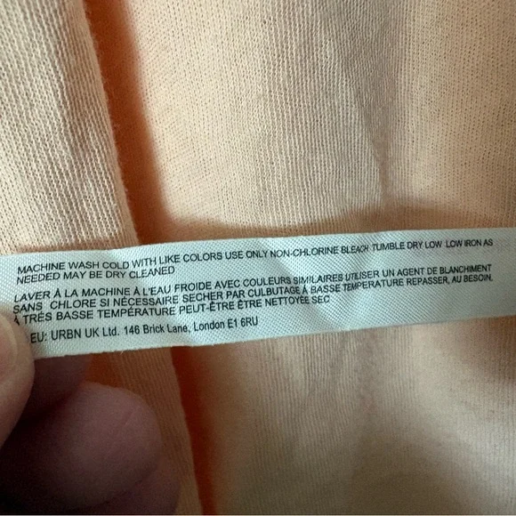 FP Beach Oversized Peachy Pink Aurora Ruffle Mini Dress Small - Picture 6 of 6